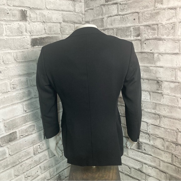 BOSS Hugo Boss 2 Button Black Blazer - Picture 5 of 14